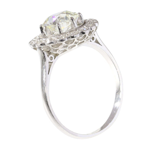 Bague 54 Liens éternels : la bague décorative en diamant des années 1920 58 Facettes 19157-0036