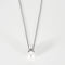 Collier Collier or blanc perle diamants 58 Facettes LP912