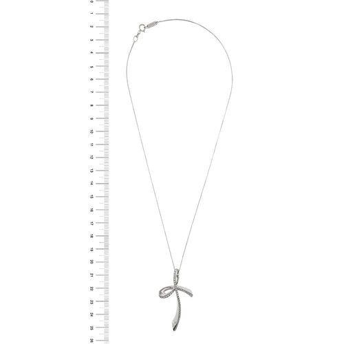 Collier Collier avec croix et diamants 58 Facettes 27373