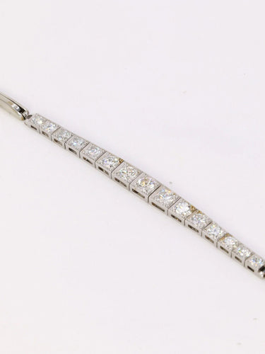 Bracelet vintage chute de diamants 2,5 ct 58 Facettes J437