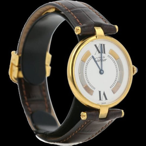 Montre Cartier Montre Must De Cartier Vermeil 58 Facettes MT41230