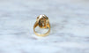 Bague 54 Bague Plaque diamants or jaune 58 Facettes