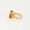 Bague 50,5 Bague cocktail or jaune et citrine 58 Facettes NAR0239