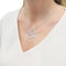 Collier Collier Dinh Van, "Surimpression", or blanc, diamants. 58 Facettes 33678