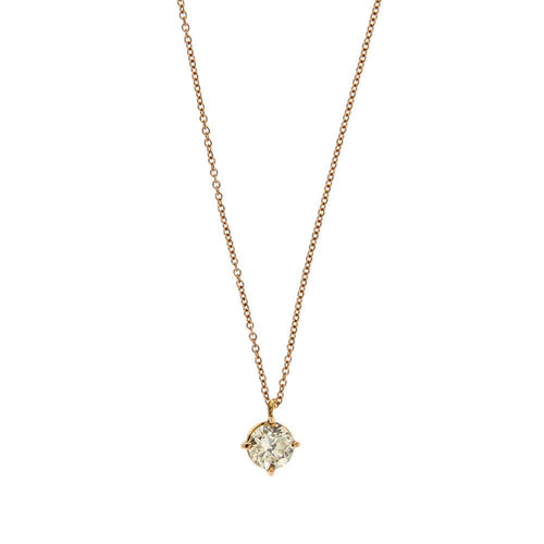 Collier Collier solitaire diamant 0,73 ct 58 Facettes 24366