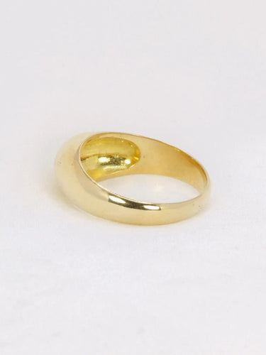 Bague Bague jonc or jaune diamant 0,2 ct 58 Facettes J150