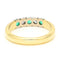 Bague 52.5 Bague ligne diamants et émeraudes en or jaune et blanc 14k 58 Facettes 78A836AE470A492DA0A6D54A4C88D17D