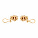 Boucles d'oreilles Boucles d'oreilles Marguerite Or jaune Grenat 58 Facettes 3002092CN