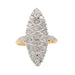 Bague 58 Bague Marquise Or blanc Diamant 58 Facettes 3376675CN