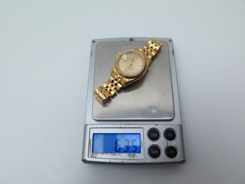 Montre montre ROLEX oyster perpetual datejust 26 mm or bracelet jubile 58 Facettes 260662