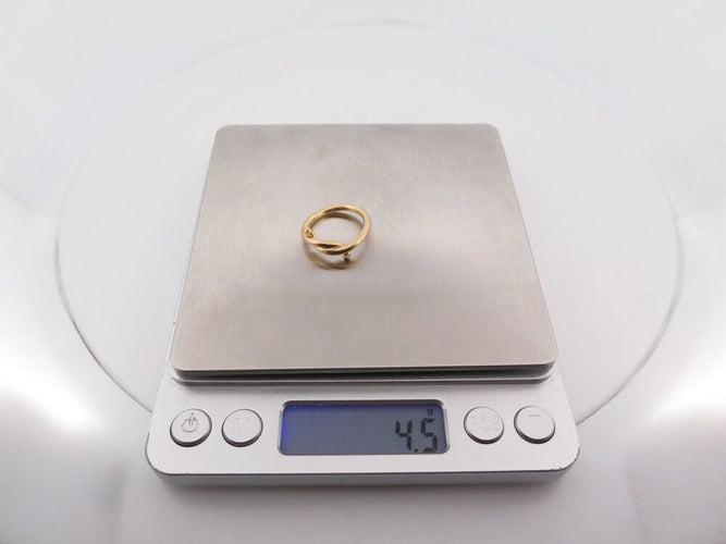 Bague 50 bague CARTIER entrelaces en or jaune 58 Facettes 264060