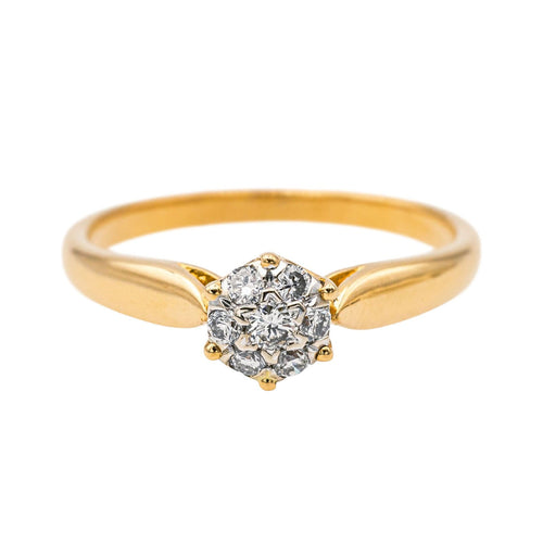 Bague 53 Bague Or jaune Diamant 58 Facettes 2663191CN