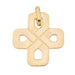 Pendentif Poiray Pendentif Religieux Or jaune 58 Facettes 3012943CN