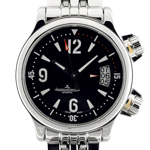 Jaeger-LeCoultre Master Compressor SERVICED by JLC Steel 148.8.60 Cal 960 58 Facettes