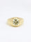 Bague 55 Bague jonc or diamant champagne 1,4 ct 58 Facettes J309