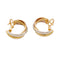 Boucles d'oreilles Boucles d'oreilles Cartier, "Trinity", trois ors. 58 Facettes 34072