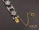 Bracelet Bracelet 1950 or jaune, platine, diamants 58 Facettes A8919