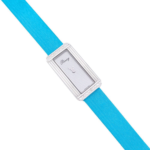 Montre Montre Poiray, "Ma Première Allongée", acier, diamants. 58 Facettes 33332