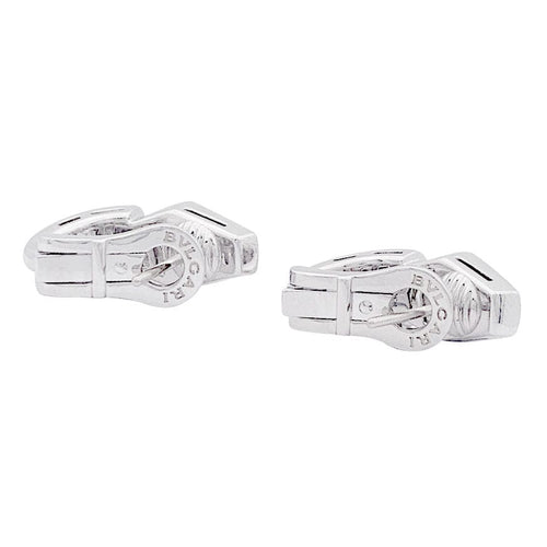 Boucles d'oreilles Boucles d'oreilles Bulgari "Serpenti Viper" or blanc, diamants. 58 Facettes 33694