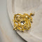 Pendentif Pendentif/broche antique en or jaune 14 carats 58 Facettes 2976