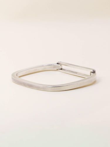 Bracelet JACOB Bracelet jonc carré en argent 58 Facettes 1205.3