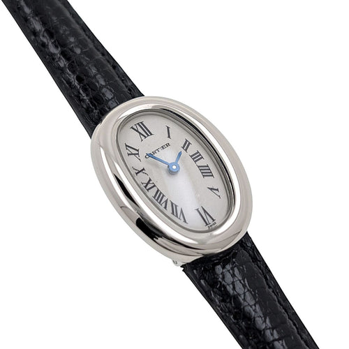 Montre CARTIER - Mini Baignoire watch White Gold 58 Facettes