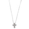Collier Collier avec croix et diamants 58 Facettes 29901