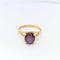 Bague 59 Bague Or jaune Saphir 58 Facettes 28921