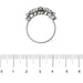 Bague 62 Bague bandeau or blanc diamants 58 Facettes 35201