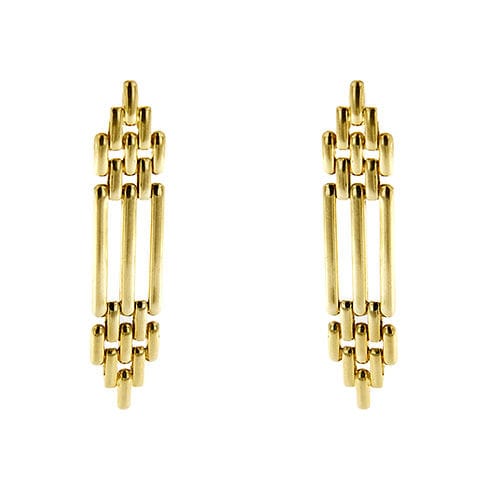 Boucles d'oreilles Boucles d'oreilles en maille panthère 58 Facettes 28676