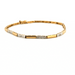 Bracelet Bracelet or jaune et blanc, diamants 58 Facettes BRA-GS38380-3