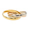 Bague 57 Cartier Bague Alliance Trinity Or rose 58 Facettes 3123541CN