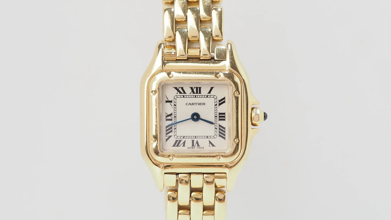 CARTIER - Uhr Panthère Gelbgold