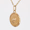 Pendentif Médaille or rose signe taureau 58 Facettes CVP119