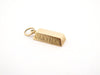 Pendentif vintage pendentif CARTIER lingot d'or jaune 18k 1/4 oz 7.5gr solid 58 Facettes 264820