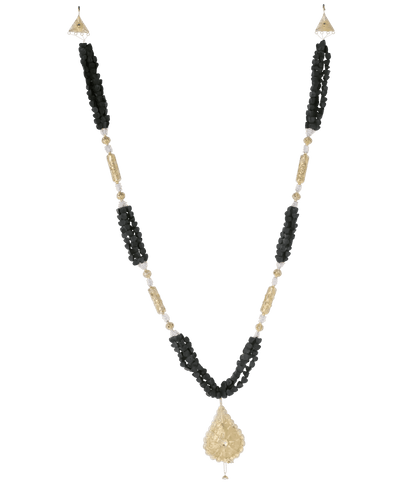 Collier Collier Mille et Une Nuits Or jaune 21K Perle baroque Perle semi-ronde 58 Facettes BO210735/MILLEETUNENUITS