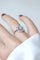 Bague 55 Bague Art Déco Octogonale Diamants 0,60 Ct 58 Facettes