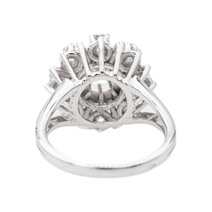 Ring Daisy White gold Diamond