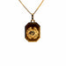 Pendentif Médaille Or Jaune 18k Signe Astrologique Cancer 58 Facettes 2-PEF1-GS36249