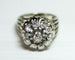 Bague cocktail Marguerite 1950 Or Diamants 58 Facettes C2091