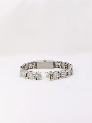 Montre Montre Art Déco diamants platine 58 Facettes 944