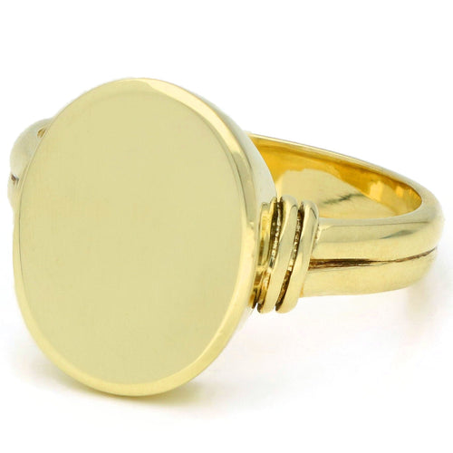 Bague 64.5 Chevalière en or jaune 58 Facettes 24249914250445DF83513F9184D7BB06