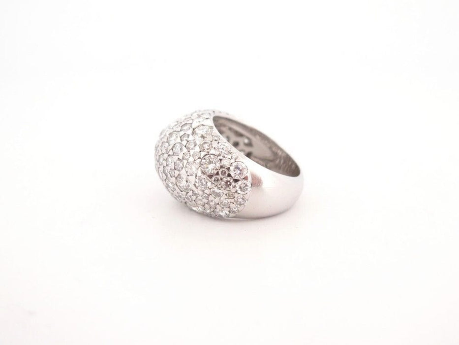 Bague 53 bague DE BEERS ice on fire en or blanc et diamant 58 Facettes 264198