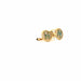 Boucles d'oreilles CHANEL - Dormeuses or jaune 58 Facettes 2-BOB1-GS29124-02