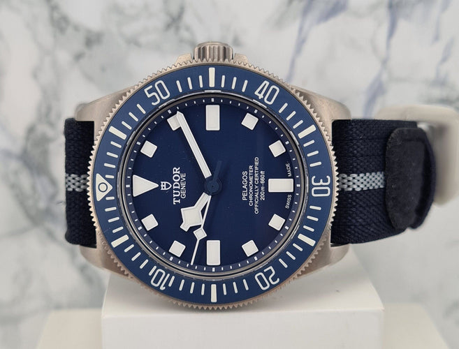 Montre TUDOR - Montre Pelagos FXD Marine Nationale MN22 58 Facettes 25707B/22
