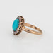 Bague 42 Bague Victorienne Ancienne Turquoise et Diamant 58 Facettes G13554