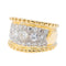 Bague 57 Bague Or jaune, Or blanc Diamant 58 Facettes 3148554CN