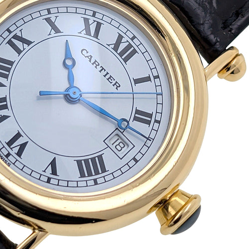 Cartier Diabolo Date Grande Cartier LC Ouro 18k 