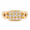 Bague 57 Bague Or jaune Diamant 58 Facettes 2360857CN