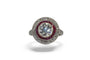 Bague 51 Bague Art-Déco diamants et Rubis 58 Facettes